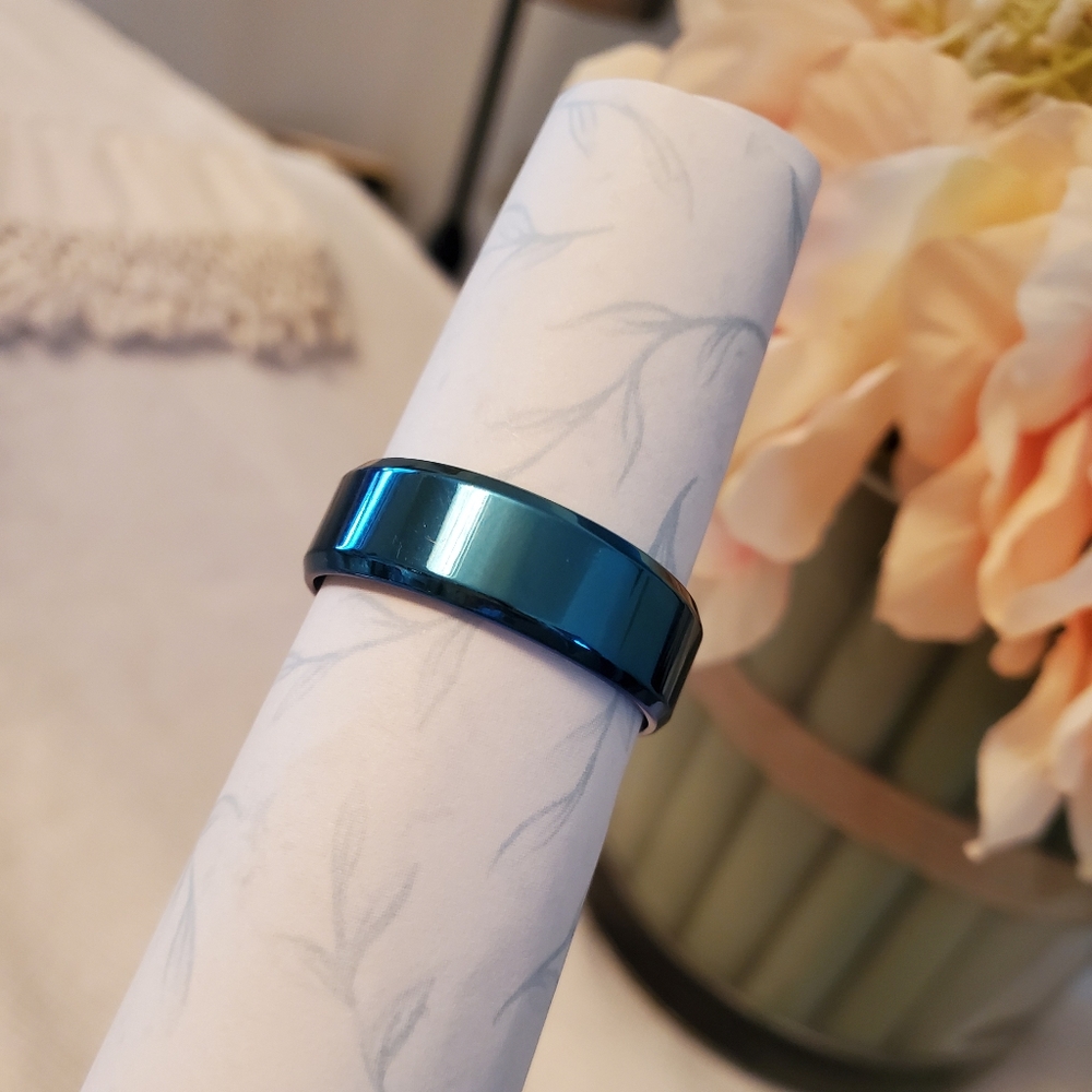 New-Stainless Steel Ring in Blue💙